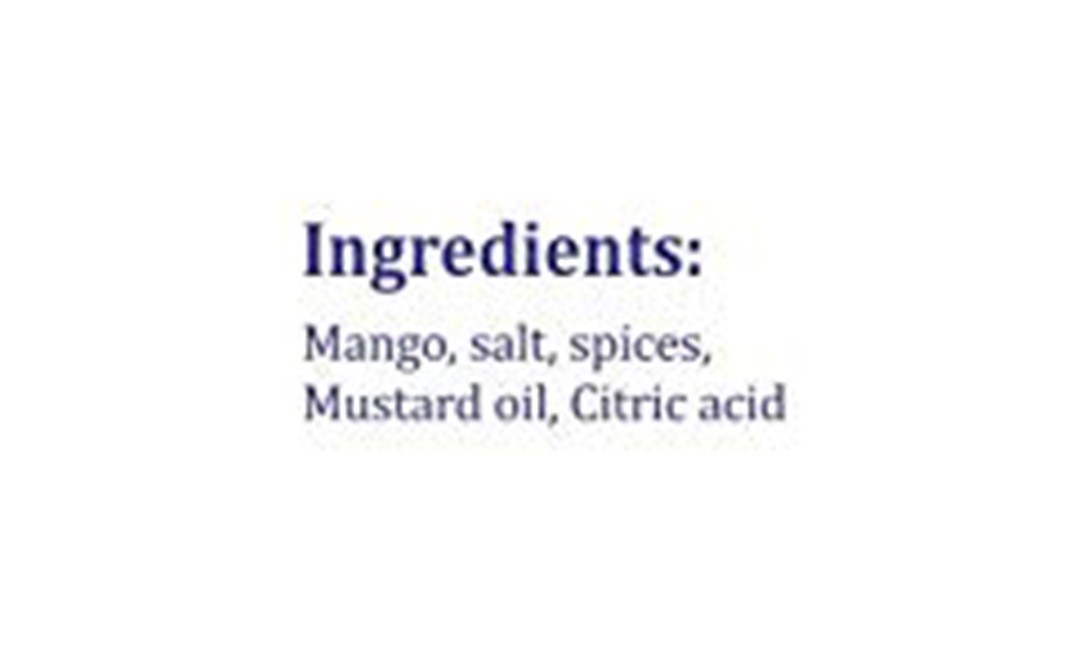 Arena Organica Mango Pickle    Plastic Jar  200 grams